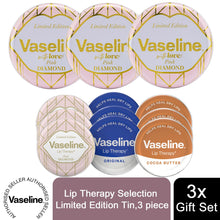 Load image into Gallery viewer, Vaseline Limited Edition Pink Diamond Lip Therapy Selection Gift Tin For Her