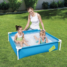 Load image into Gallery viewer, Bestway Splash and Play Rectangular Blue Frame Pool 48&#39;&#39; x 48&#39;&#39; x 12&#39;&#39;, 365L