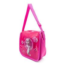 Load image into Gallery viewer, Doodle Talking Angela Kids Messenger Shoulder Extending Strap Bag, Pink