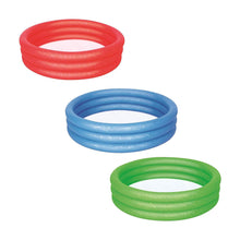 Load image into Gallery viewer, Bestway Fast Set 3 Ring Round Plastic Paddling Pool for Kids