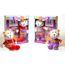 Load image into Gallery viewer, Birthday Buddy (Girl) &amp; (Boy) Count Down Birthday Bear Toy