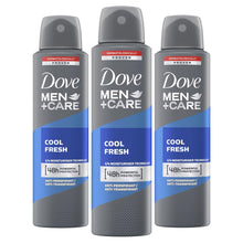 Load image into Gallery viewer, 3pk of 150ml Dove Men+Care 48H Powerful Protection Anti-Perspirant