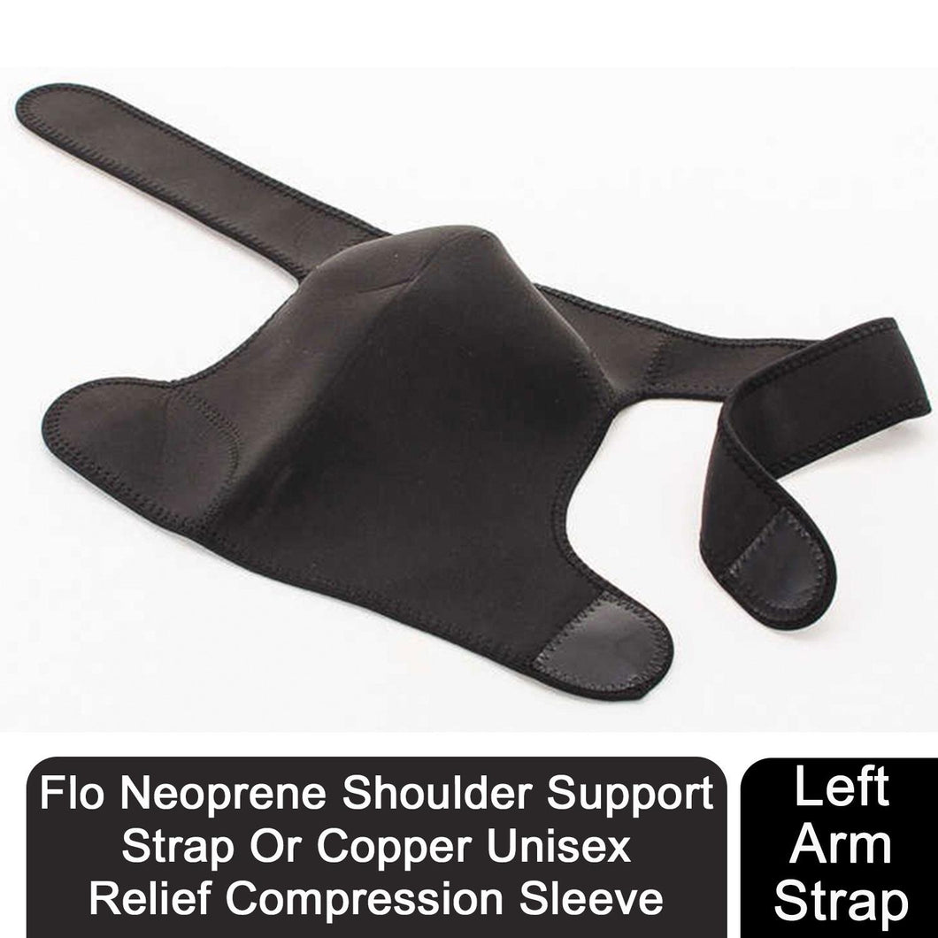 Flo Neoprene Shoulder Support Strap, Left Arm