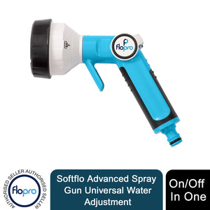 FloPro Softflo Advanced Spray Gun Universal Water Adjustment & On/Off In One