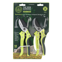 Load image into Gallery viewer, Spear &amp; Jackson Gift Set, Bypass &amp; Anvil Secateurs, Kew Gardens Tool Range