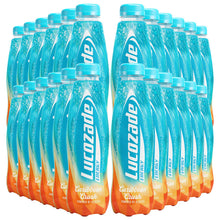 Load image into Gallery viewer, Lucozade Energy Caribbean Crush Sparkling Drink Powered By Glucose, 24x380ml