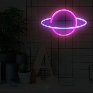 Planet Neon Light