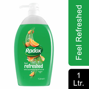 Radox Shower Gel, Pack of Three, 1 L