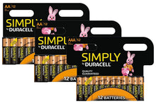 Load image into Gallery viewer, Duracell Simply AA or AAA Multipurpose Batteries