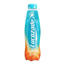 Load image into Gallery viewer, Lucozade Energy Caribbean Crush Sparkling Drink Powered By Glucose, 24x380ml