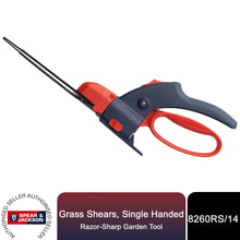 Load image into Gallery viewer, Spear &amp; Jackson Grass Shears, Single Handed Razorsharp Garden Tool