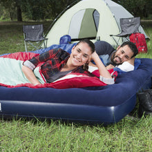 Load image into Gallery viewer, Pavillo King Flocked Blow up Inflatable Airbed Camping Mattress 203 x 183 x 22cm , 1pk