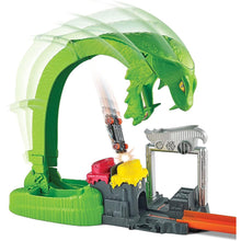 Load image into Gallery viewer, Hot Wheels Toxic Snake Strike Playset