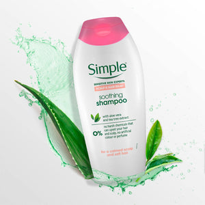 400ml Simple Scalp & Hair Relief Restoring Shampoo & Conditioner DuoWithAelovera