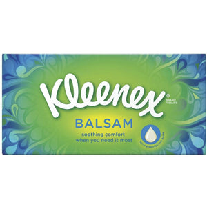 Kleenex Facial Tissues Balsam with Aloe vera - 12 Boxes