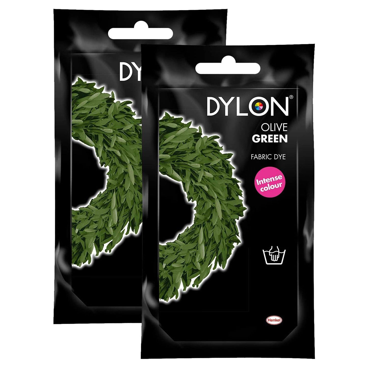 Dylon Olive Green Hand Dye 50g Clothes Fabrics