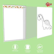 Load image into Gallery viewer, Doodle A4 Ultra-Thin Portable LED Tracing Pad with USB Cable, Dinosaur or Unicorn