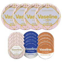 Load image into Gallery viewer, Vaseline Limited Edition Pink Diamond Lip Therapy Selection Gift Tin For Her