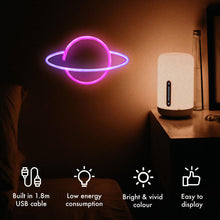 Load image into Gallery viewer, Planet Neon Light