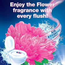 Load image into Gallery viewer, Bloo Power Active Toilet Rim Block Fresh Flowers Anti-Limescale 3 x 50g 5 packs