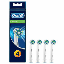Load image into Gallery viewer, Oral-B Braun Cross Action Replacement Toothbrush Heads 4 Pack