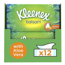 Load image into Gallery viewer, Kleenex Facial Tissues Balsam with Aloe vera - 12 Boxes