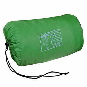 Summit Mummy Therma Sleeping Bag 250gsm For Camping FestivalHoliday Hiking Green