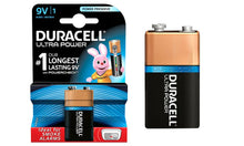 Load image into Gallery viewer, Duracell Ultra Power Alkaline MX1604 B1 Ultra Power 9V - One Pack