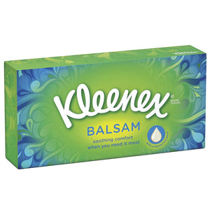 Kleenex Facial Tissues Balsam with Aloe vera - 12 Boxes