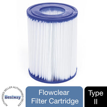 Load image into Gallery viewer, Bestway Flowclear Type (II) Filter Cartridge For Above Ground Pump