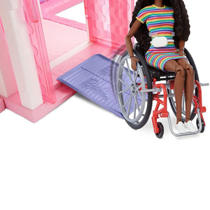 Barbie Doll #166 with Wheelchair and Ramp