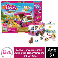 Load image into Gallery viewer, Mega Construx Barbie Adventure DreamCamper Set for Kids