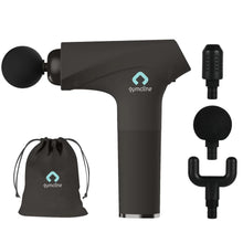 Load image into Gallery viewer, Gymcline Massage Gun Compact Size with 1500mAh Battery &amp; 3 Speed Modes, Grey