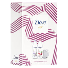 Load image into Gallery viewer, Dove Radiantly Refreshing Gift Set, Shower Gel &amp; Deodorant, Present For Women, Girls