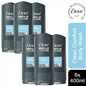 3pk or 6pk of 400ml Dove Men+Care Micro Moisture Body & Face Wash