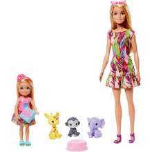 Load image into Gallery viewer, Barbie and Chelsea The Lost Birthday Dolls and Pets