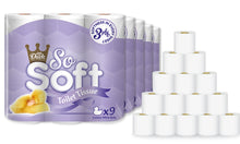 Load image into Gallery viewer, 45 Rolls of Little Duck So Soft Luxury White Toilet Tissues, 3 Ply