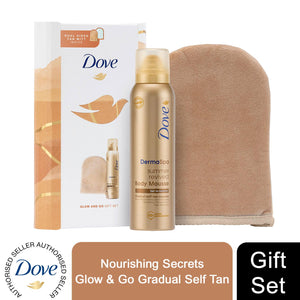 Dove Nourishing Secrets Glow & Go Gradual Self Tan Gift Set for Women , 1pk