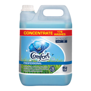 Comfort Professional Concentrate Blue Skies Fabric Softener 5 Litre, 178 Wash