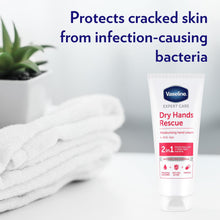 Load image into Gallery viewer, 2x or 4x 200ml Vaseline Expert Care Dry Hands Rescue Moisturising Cream+Anti-bac