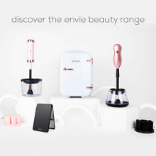 Load image into Gallery viewer, Envie Makeup Brush Cleaner &amp; Dryer, Battery Powered &amp; Deep Cleaning, Rose Gold