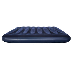 Pavillo King Flocked Blow up Inflatable Airbed Camping Mattress 203 x 183 x 22cm , 1pk