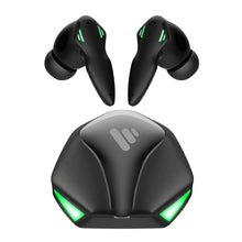 Load image into Gallery viewer, Vybe Best for Gaming TWS Earbuds with Low Latency &amp; Up to 6H of Playback - Black