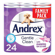 Load image into Gallery viewer, Andrex Toilet Roll Skin Kind, Gentle Clean, Classic or Supreme Quilts, 48 Rolls