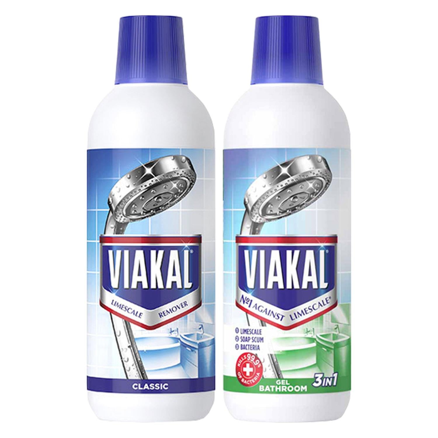  Viakal Anti-Limescale Liquid – 500 ml : Health & Household