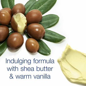 3 Pack Dove ¼ Moisturising Cream Pampering Shea Butter & Vanilla Body Wash,450ml