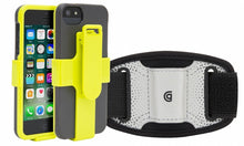 Load image into Gallery viewer, Griffin Red/Green FastClip Armband and Clip for iPhone 5/5s