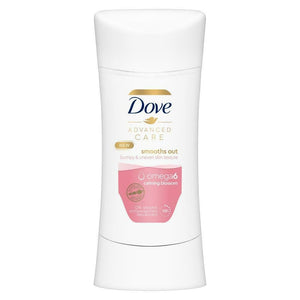 6pk of 62ml Dove Advanced care Smooths Out with Omega6 Calming Blossom Stick