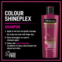 Load image into Gallery viewer, 1 of Each 400ml Tresemme Pro Collection Colour Shineplex Sulphate Free Shmp&amp;Cond