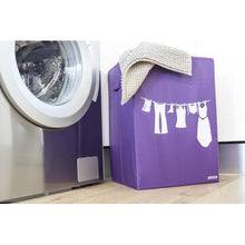 Load image into Gallery viewer, Jocca Purple foldable laundry basket